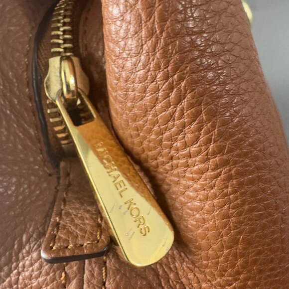 MICHAEL MICHAEL KORS JET SET LARGE CHAIN LEATHER SHOULDER TOTE BAG - Picture 5 of 14